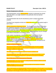 View Attachment 1 - Douglas County School System