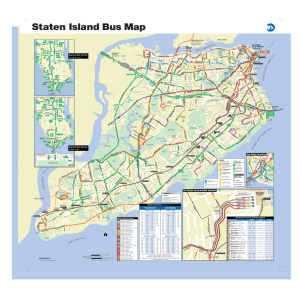 Staten Island Bus Map September 2014