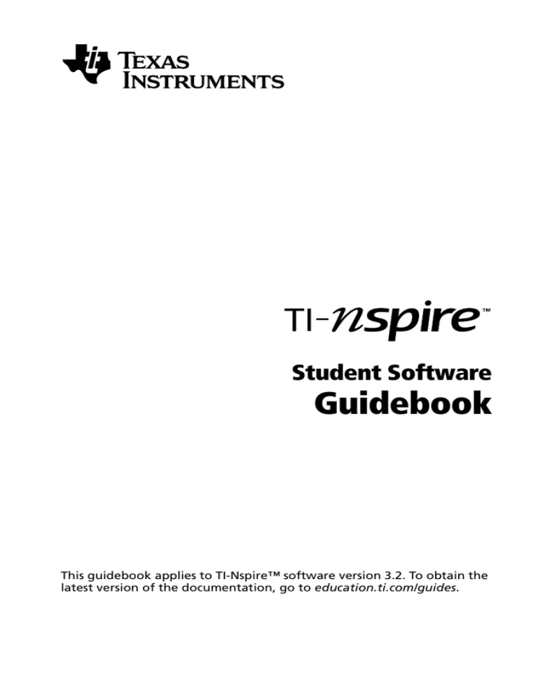 TINspire Texas Instruments