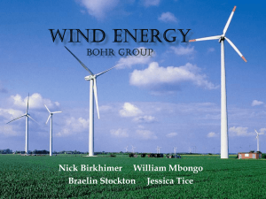Cost of wind turbines