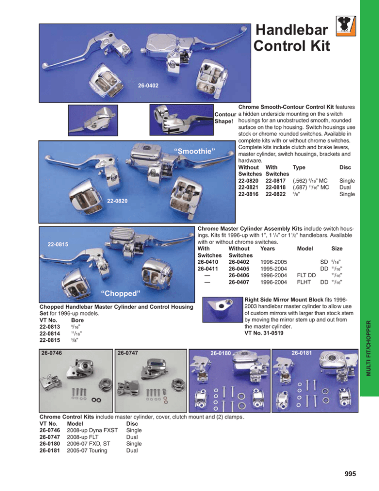 cartridge system handlebar adjustment
