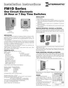 FM1D Series - Intermatic