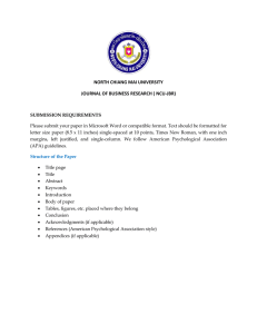 north chiang mai university journal of business research ( ncu-jbr)