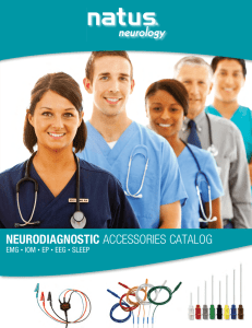neurodiagnostic accessories catalog
