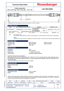 LU1-033-XXX - Rosenberger