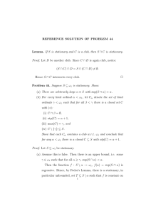 REFERENCE SOLUTION OF PROBLEM 44 Lemma. If S is