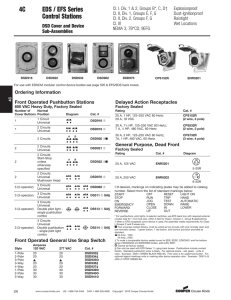 4C EDS / EFS Series Control Stations - Westburne