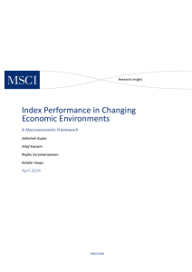Index Performance in Changing Economic Environments