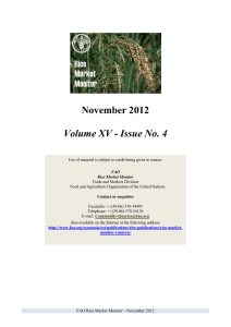 November 2012 Volume XV