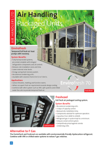 D Air Handling Packaged Units