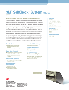 3M™ SelfCheck™ System (C-Series)