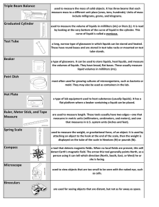 Science Lab Equipment Guide