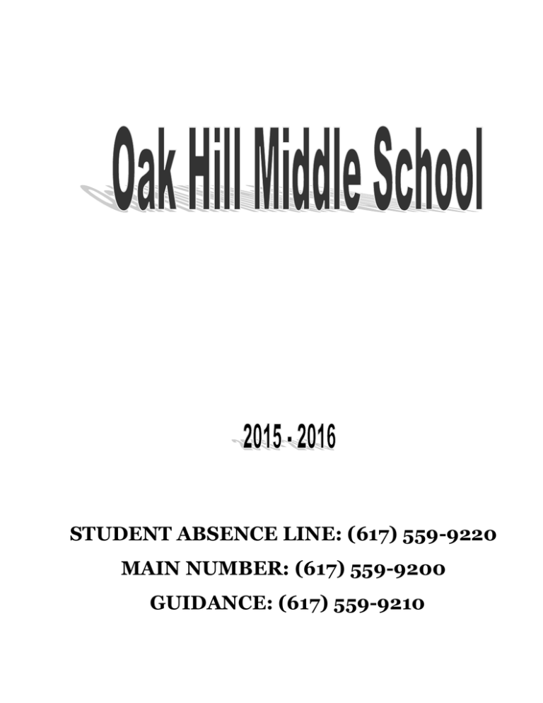 Oak Hill Handbook 201516