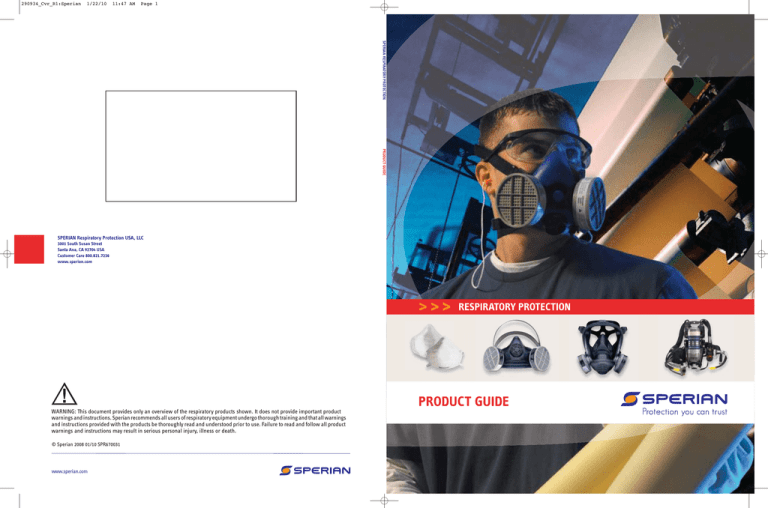 product guide Honeywell Safety Products