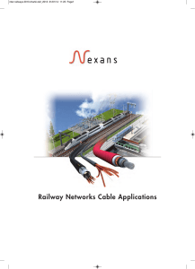 Railway Networks Cable Applications