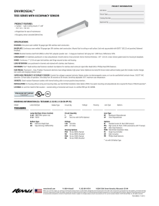 Spec Sheet