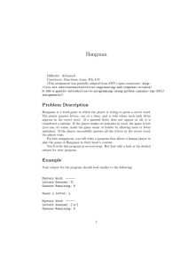 Intermediate Lesson - Department of Computer Science