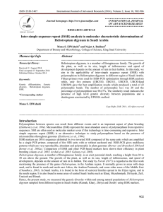 ISSN 2320-5407 International Journal of Advanced Research (2014