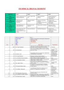 Energy Conference Program: Technical Digital Sessions