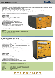Unilab Motor Controllers: AC & DC Speed Control Systems