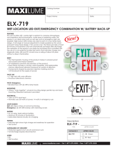 ELX-719 - Buffalo Electric Wholesale