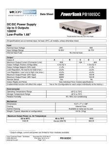 PB1005DC Data Sheet