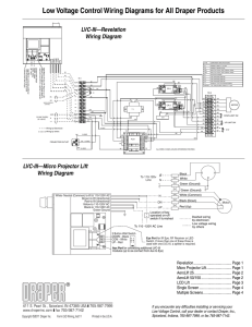 Low Voltage Control Wiring Diagrams for All Draper Products