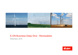 E.ON Business Deep Dive - Renewables
