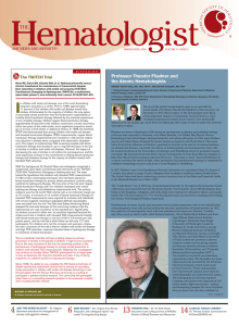 The Hematologist March-April 2016
