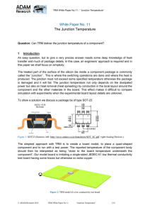 White Paper No. 11 The Junction Temperature