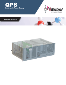Quadrupole Power Supply