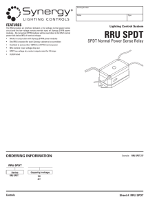 RRU SPDT - Acuity Brands