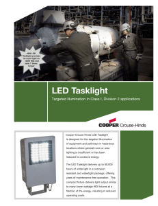 LED Tasklight sell sheet new