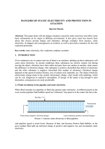 Static Electricity Dangers & Protection in Aviation