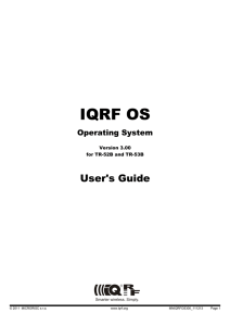IQRF OS