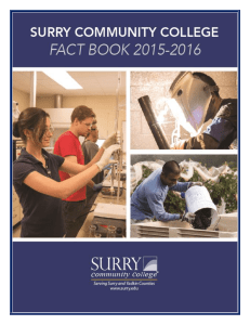 SCC Fact Book - Surry Community College