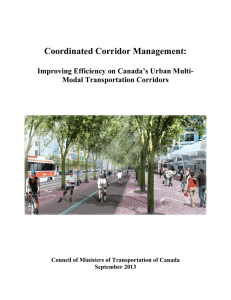 Coordinated Corridor Management