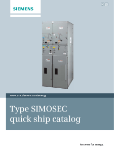 Type SIMOSEC quick ship catalog