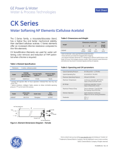CK Series - GE Water