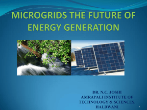 Introduction To Microgrid