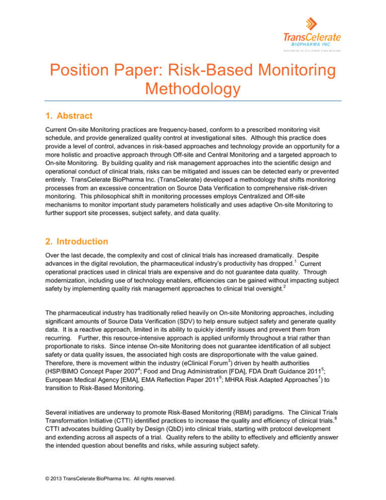 position paper methodology