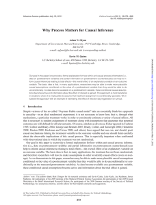 Why Process Matters for Causal Inference