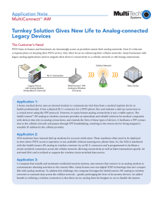 Turnkey Solution Gives New Life to Analog