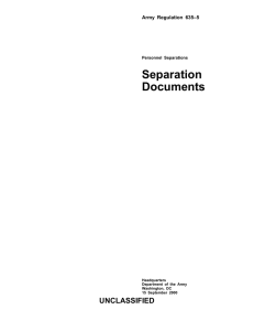 Separation Documents - Veterans to the DD214 Website!