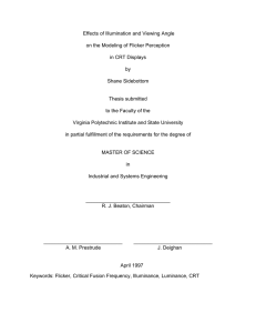 Effects of Illumination and Viewing Angle on the
