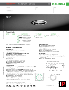 IP54-RCL4 Ø4 - IP Lighting