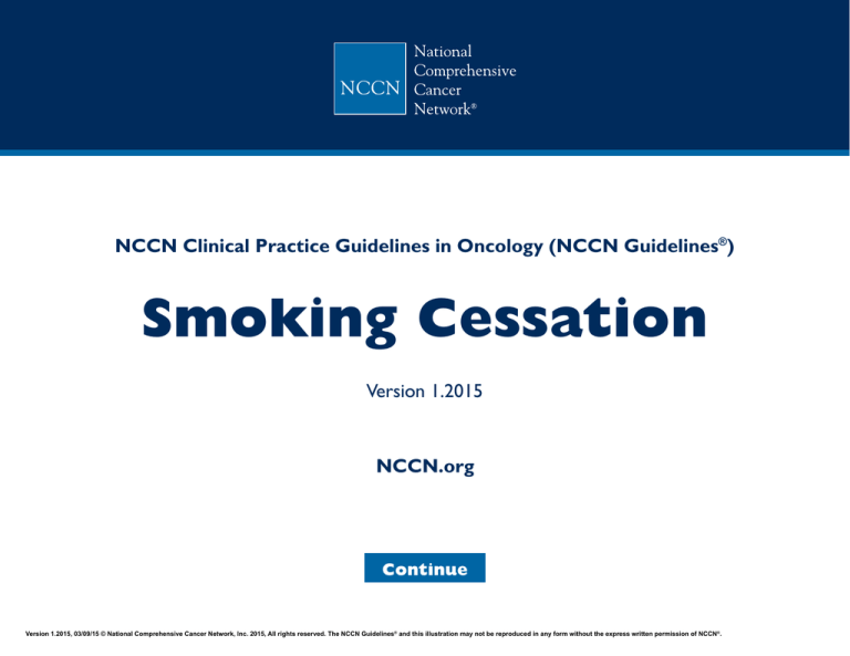 Smoking Cessation James The Ohio State University