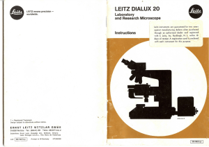 leitz dialux 20 - Microscopen Specialist