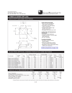 CMD67-21 SERIES SMT LEDs