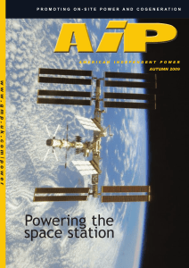 Powering the space station - Global Media Publishing Ltd.